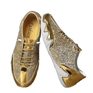 Cross-Border Couple Style Men's Women's Low-Top Casual Running Shoes Fashion Trend Shiny Mesh Lining Autumn Large Size - Product Image 2