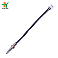Sensor de Temperatura de Resistencia de Platino RTD PT100, PT500, PT1000, Cable de Termopar B, R, S, K, E, J, T, Termistor NTC