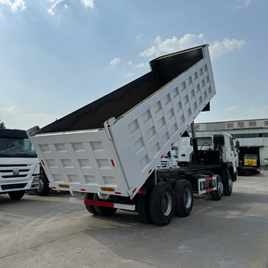 Горячая распродажа: самосвал Sinotruk Howo 8x4, 12 колес, стандарт выбросов Евро-2, 317 л.с., лево-/праворульный, тяжелый грузовик для продажи в Африке - Product Image 4