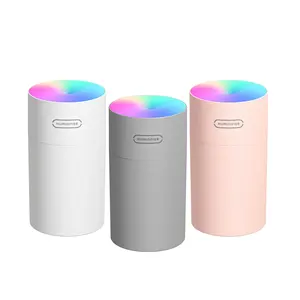 Vehicle Mounted Aromatherapy Diffuser Multi Color Led Lamp Mood Night Light Air With Mist Maker