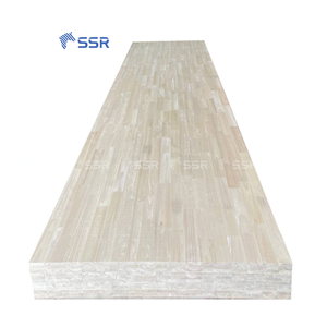 Tablero de Madera de Caucho con Unión Dentada SSR VINA, de la Especie Rubberwood/Hevea, Espesor de 12/15/18/24/30/37 mm - Product Image 1