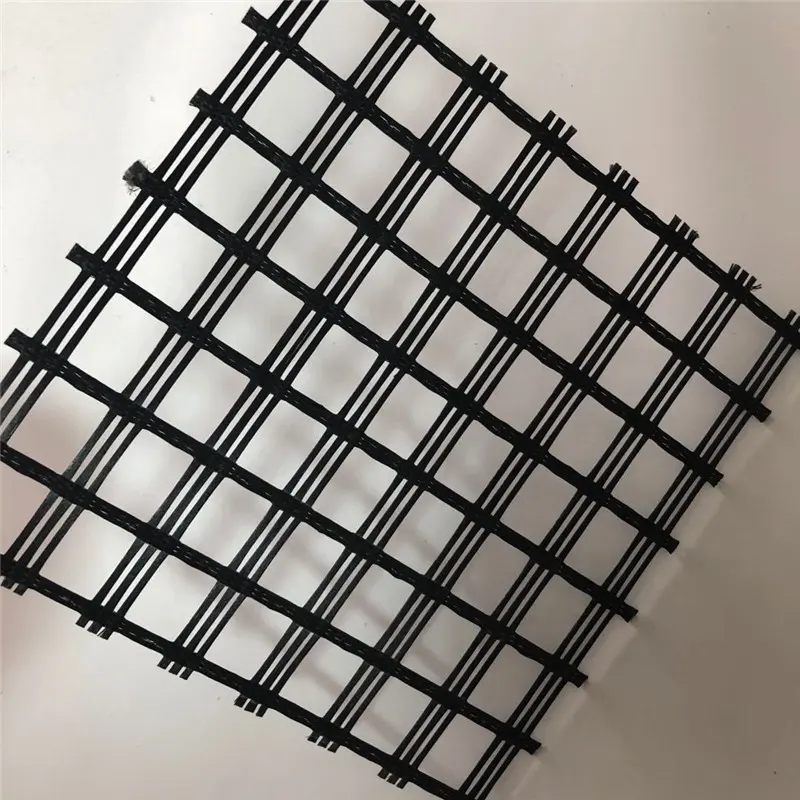 Bitüm kaplama asfalt yol takviye fiberglas Geogrid