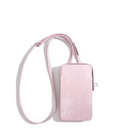 Fabricant ODM&OEM – Nouveau Sac Bandoulière Mini en Soie Satinée et Cuir Véritable pour Femme, Style Chinois, Collection 2026, avec Sangle Unique et Fermoir