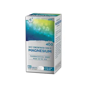Mag-Ox 400 magnesio integratore di grado farmaceutico ossido di magnesio forma più concentrata di magnesio 483mg 240 compresse