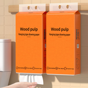 Khăn giấy mặt treo, khuyến mãi nóng, 4-5 lớp, nguyên liệu bột gỗ nguyên chất, bán buôn, mềm mại, nhà máy sản xuất giấy - Product Image 5