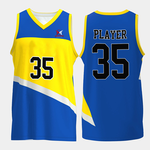 Maillots de basket-ball professionnels pour hommes, légers, sans manches, avec logo personnalisé et numéro de joueur - Product Image 2