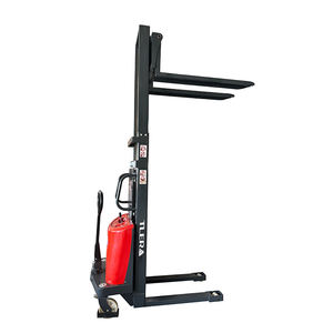 1500 किलो सेमी-इलेक्ट्रिक स्टेकर 2000 किलोग्राम ट्रक 2 मीटर 3 मीटर पैलेट स्टेकर हैंड फोर्कलिफ्ट - Product Image 1