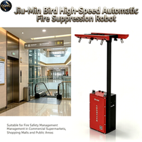 Robot d'extinction d'incendie à grande vitesse Jiumin Bird avec détection automatique en temps réel, agent Novec 1230 pour supermarchés et centres commerciaux