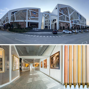 Hecho a mano Original Zhangjiajie <span class=keywords><strong>Avatar</strong></span> moderno río <span class=keywords><strong>paisaje</strong></span> pared arte arenisca pintura con lienzo decoración del hogar ornamento ilustraciones - Product Image 6