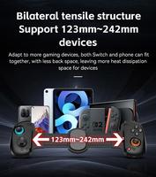 Control Inalámbrico BSP de Modo Dual D8+ para Tablet, Compatible con Switch, BT5.3, Joystick Extensible para Juegos en P3, PC, Android e IOS