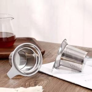 Passoire à thé en acier inoxydable 304, tamis à thé fin, passoire en acier inoxydable, accessoires de cuisine, infuseur à thé, panier pour feuilles en vrac - Product Image 4