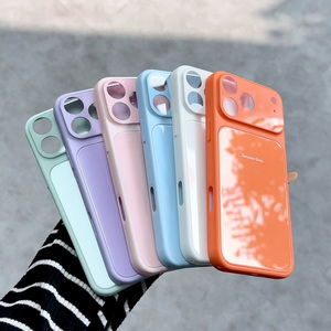 เคสโทรศัพท์แก้วลายมาการอง B453 สำหรับ iPhone 12 13 14 15 16 17 Pro Max แฟชั่น PC Capas De Telefone - Product Image 4