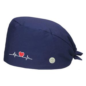 Cappello Regolabile Unisex Traspirante in Tessuto Dobby 100% Cotone per Rilevazione con Ago, Uso Ospedaliero, Medico, Infermiera, Ostetrica, Chirurgico - Product Image 4