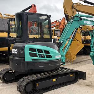 Mini-excavatrice Kobelco SK50SR 5 tonnes avec godet de terrassement d'occasion - Product Image 4