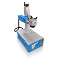 Máquina de Marcação a Laser para Gravação de Joias, Mini Tela, Fibra, Marcação a Laser
