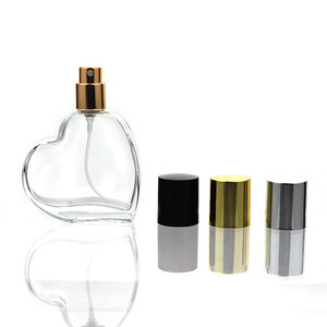 Có thể tái chế bán Hot hình trái tim 35ml chai nước hoa rỗng chai thủy tinh 50ml với Fine Mist Sprayer - Product Image 6