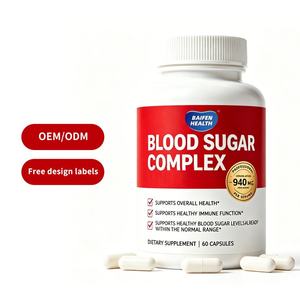 Cápsulas de Vitaminas para el Azúcar en Sangre, 940 MG por Porción, Apoya Niveles Saludables de Azúcar en Sangre y el Bienestar - Product Image 1