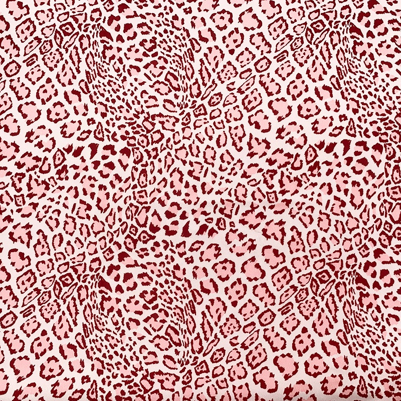 Light pink leopard print