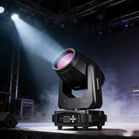 Moving Head Beam 295W Berdaya Tinggi dengan Iris Aperture, Multi-Efek Prisma, Roda Gobo, Kontrol DMX512 untuk Konser dan Pertunjukan DJ