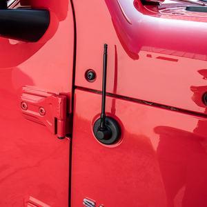 Cartaoo Parts <span class=keywords><strong>Antenne</strong></span> de décoration de <span class=keywords><strong>voiture</strong></span> flexible en métal noir 17CM <span class=keywords><strong>pour</strong></span> Jeep Wrangler JK JL 07-19 - Product Image 6