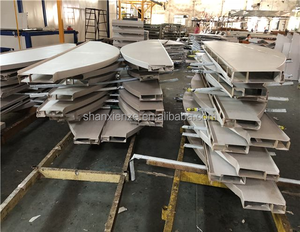 Thiết Kế Tiểu Thuyết Cong Nhôm Vách Ngăn Trần Gạch Không Thấm Nước Treo Kim Loại Trần Nghệ Thuật Căn Hộ Hội Trường Hình Dạng Dải Di Động - Product Image 4