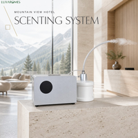 LUXAROMES K04 8000m³ CE Diffuseur de parfum HVAC à nébulisation, atomisation à froid biphasée, contrôle par application, capacité 1500ml, pour bureaux, centres commerciaux, hôtels