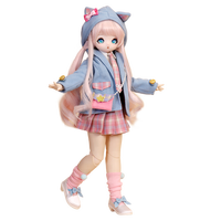 Bestseller 1/4 Anime Voll-BJD Smart Dolls Spielzeug 40cm für Erwachsene Anpassbare Kopfform Silikon Echte Puppen BJD