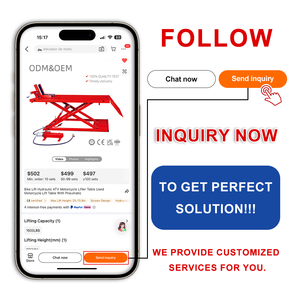 Vente chaude 1500lbs <span class=keywords><strong>moto</strong></span> élévateur manuel facile à utiliser acier air pompe hydraulique ciseaux table élévatrice - Product Image 6