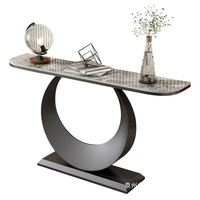 Table console de luxe pour la décoration de la maison et des hôtels, table console de designer vendue dans le monde entier