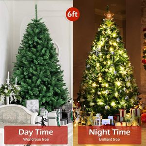 Meilleure Vente : Sapin de Noël Artificiel de 1,80 m en PVC, Feuillage Dense et Épais, Idéal pour Décoration Intérieure et Extérieure - Product Image 3