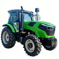 Tracteur agricole compact 4x4 à roues motrices pour pulvérisation, 100HP, 110HP, 120HP, 130HP, 140HP, 150HP