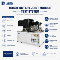 Système de test de module de joint rotatif robotisé : équipement d'essai de couple, vitesse, singularités, efficacité, jeu, rigidité et réponse dynamique