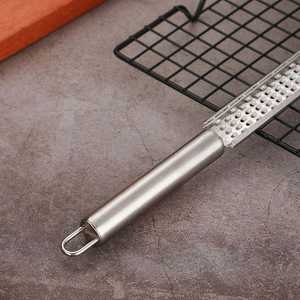 18 Nieuwe Roestvrij Citroen Kaas Groente Zester râpe Dunschiller trancheur <span class=keywords><strong>cuisine</strong></span> outil Gadgets Fruit Groente Chopper - Product Image 6