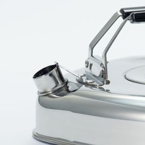 Stackable Flat Square <b>Kettle</b> With Stainless Steel Strainer That Fits in the Fridge Space Saving High Quality Stainless Steel KS- - Product Image 6