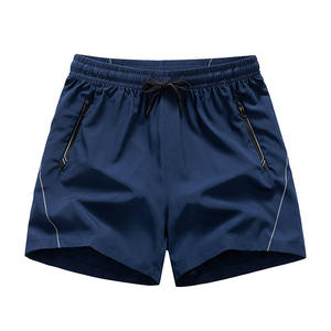 Pantaloncini da Spiaggia Estivi Casual da Uomo Lulu, Asciugatura Rapida, in Tela Nera, con Elastico e Coulisse, Traspiranti, Vita Media - Product Image 2