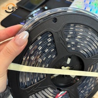 Tira de Luces LED RGBic de 10 mm con Circuito Impreso 5050, 60 LED/m, WS2811, 12 V, Programable, Direccionable, Resistente al Agua IP68, con Tecnología de Inyección de Pegamento, Color Mágico