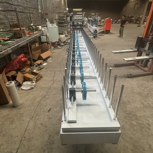 Giá bán buôn đa chức năng khung gỗ làm PVC hồ sơ Gói máy mang động cơ <span class=keywords><strong>Pur</strong></span> nóng chảy keo 5-30m/phút cho ăn - Product Image 5