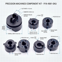 Pièces usinées CNC de précision, usinage sur mesure en aluminium et acier inoxydable, service de fraisage et de tournage, délai de livraison rapide