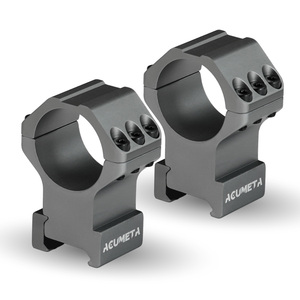 ACUMETA 30mm <strong>Scope</strong> Rings - Triple-Screw Clamp for 20mm <strong>Rails</strong>, 1.4 Inch Height (Gray) - Product Image 1