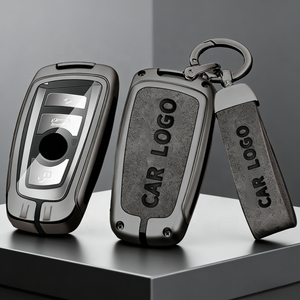 Étui à clés en alliage de zinc personnalisé à bas <span class=keywords><strong>prix</strong></span> d'usine chinoise, antichoc, résistant aux rayures, pour <span class=keywords><strong>BMW</strong></span> - Product Image 1