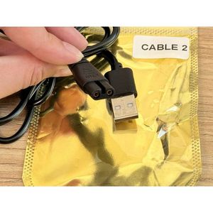 Cable para afeitadora eléctrica y cortapelos, cable de alimentación con enchufe de 2 pines - Product Image 6