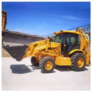 SPEDIZIONE GRATUITA Retroescavatore 4X4 con Certificazione CE Euro 5 EPA, Escavatore-Caricatore Cinese - Product Image 3