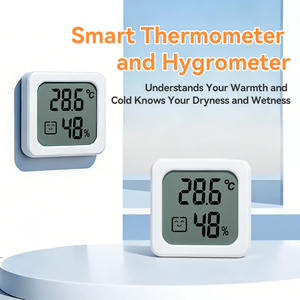 Termo-Higrômetro Digital Mini Portátil Econômico 2026 para Medição de Temperatura e Umidade Interna e Externa Certificado <span class=keywords><strong>CE</strong></span> RoHS OEM - Product Image 2