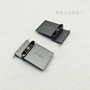 บานพับแบบซ่อน Akrd F1 ขนาด 35 มม. สำหรับประตูกระจกกรอบอลูมิเนียม ตู้เสื้อผ้า ปิดแบบนุ่มนวล 270 องศา ปรับได้ เงียบ - Product Image 1