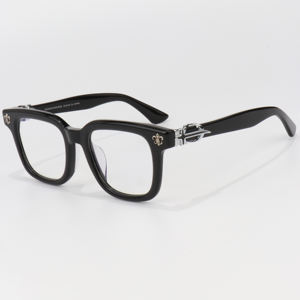 Occhiali da sole da motociclista di lusso di tendenza da donna, con montatura in acetato nero e vetro, design decorativo a naso grande, personalizzabili online - Product Image 2