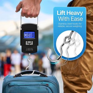 Báscula Portátil para Equipaje, 50 kg/10 g, Directo de Fábrica, Mini Báscula de Bolsillo para Viajes al Aire Libre, Báscula Inteligente - Product Image 4