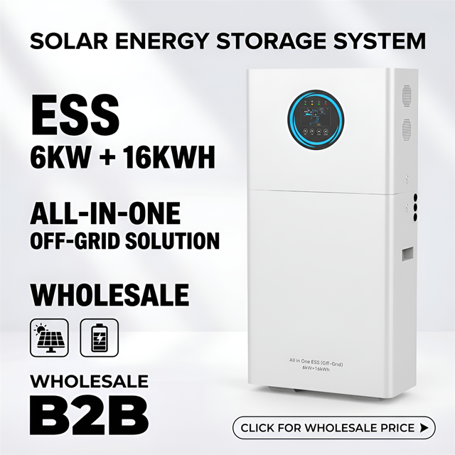 10KW All-in-One Solar Hybrid Inverter Battery Storage System LiFePO4 Lithium Home Energy Storage MPPT Controller Pure Sine Wave