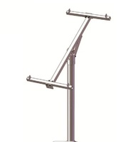 Support de poteau de montage de panneau solaire domestique personnalisé pour les supports de système de montage solaire au sol