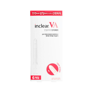 [Inclear] Inclear VA 6P (aplicador de supositorio vaginal) limpiador femenino lavado femenino vaginal orgánico Nuevo superventas - Product Image 1