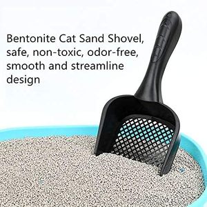 Easy to Place Eco-Friendly Deep Shovel <b>Litter</b> Scoop Premium Non-Stick Large Scooper with Wooden Handle <b>Cat</b> - Product Image 3